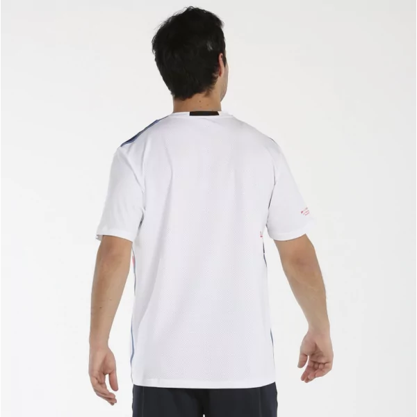 Bullpadel men's T-Shirt MILAN WHITE Bullpadel men's T-Shirt MILAN WHITE