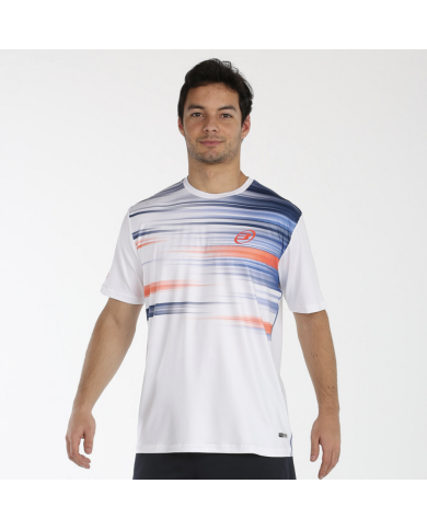T-Shirt Bullpadel uomo MILAN WHITE