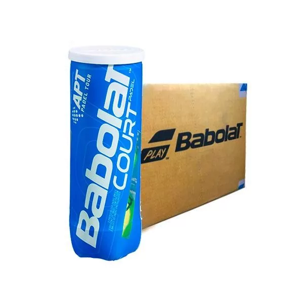 Caja de pelotas Babolat COURT PADEL X24 TUBE Caja de pelotas Babolat COURT PADEL X24 TUBE
