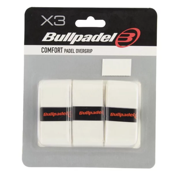 OVERGRIP BULLPADEL GB-1200 CONFORT WHITE OVERGRIP BULLPADEL GB-1200 CONFORT WHITE