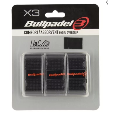 OVERGRIP BULLPADEL GB-1201 CONFORT ABSORTION NERO