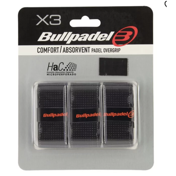 OVERGRIP BULLPADEL GB-1201 CONFORT ABSORTION NERO