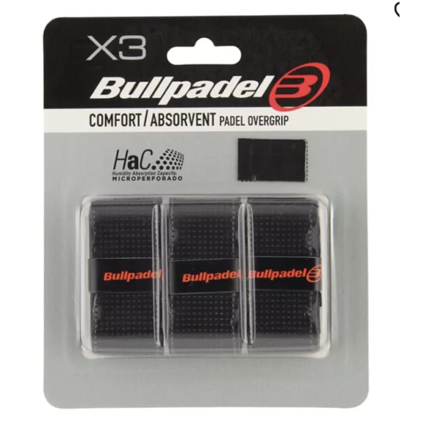 OVERGRIP BULLPADEL GB-1201 CONFORT ABSORTION NERO