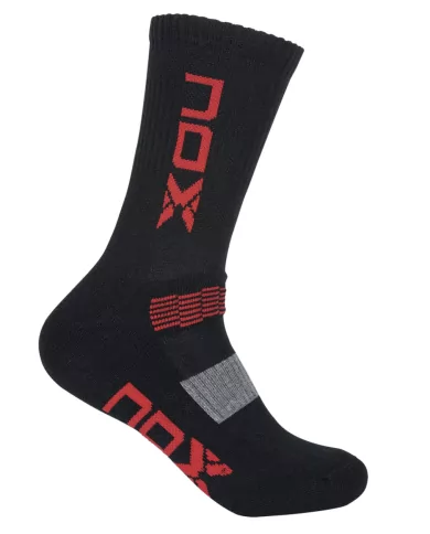 Chaussettes Nox BLACK-RED Chaussettes Nox BLACK-RED