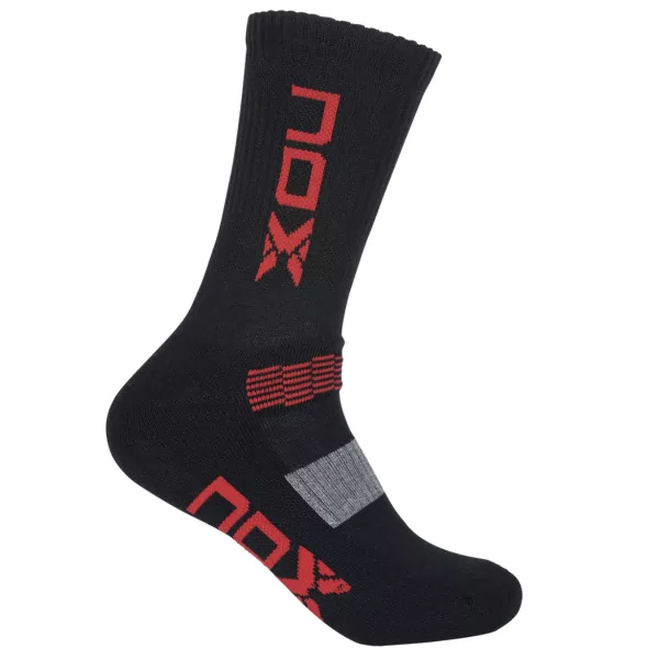 Chaussettes Nox BLACK-RED Chaussettes Nox BLACK-RED