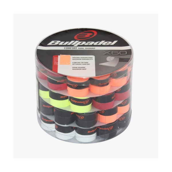 Overgrips Bullpadel GB-1604 Caja 50 Overgrips Bullpadel GB-1604 Caja 50
