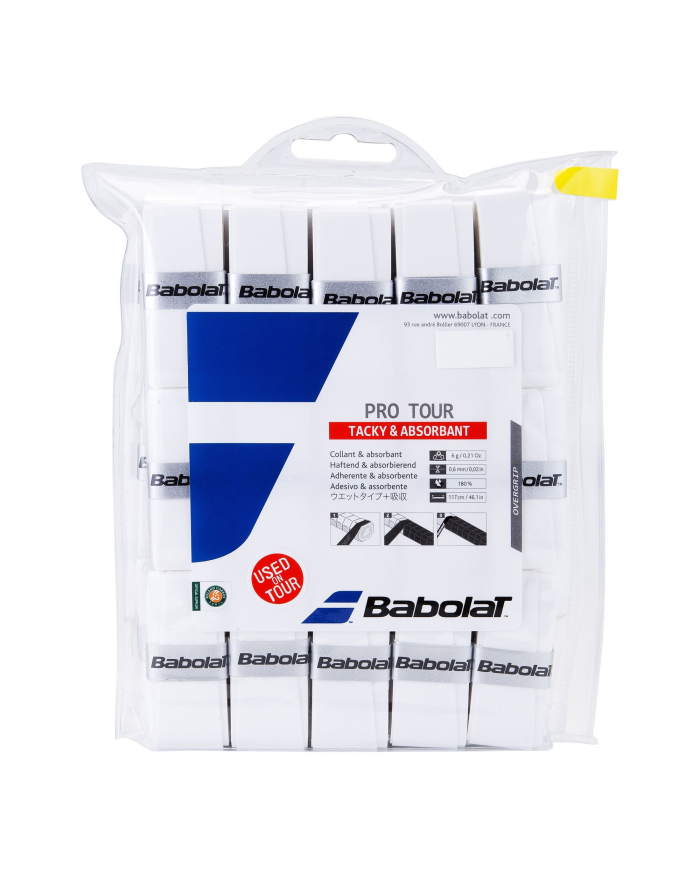 Overgrip Pro Tour WHITE 30pz