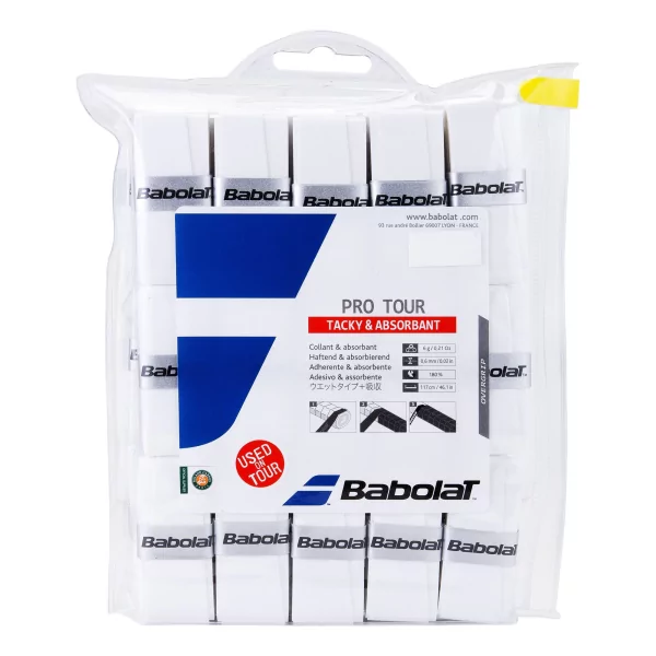 Overgrip Pro Tour WHITE 30pz Overgrip Pro Tour WHITE 30pz