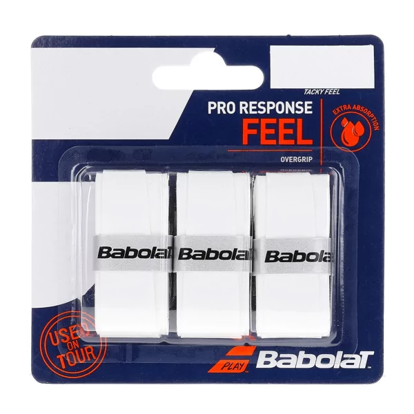 Overgrip Pro Response WHITE 3pz Overgrip Pro Response WHITE 3pz