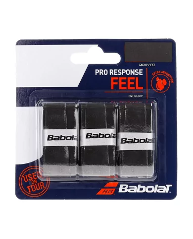 Overgrip Pro Response BLACK 3pz