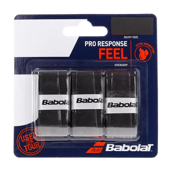 Overgrip Pro Response BLACK 3pz Overgrip Pro Response BLACK 3pz