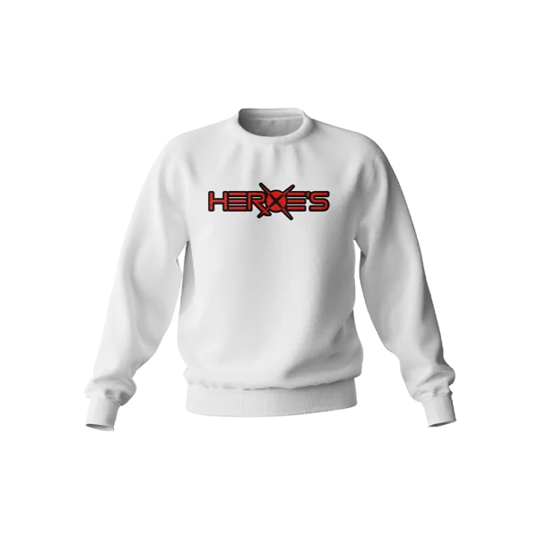 Felpa Heroe's SUPERNATURAL BIANCO Felpa Heroe's SUPERNATURAL BIANCO