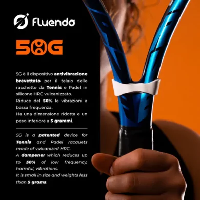 Antivibrante FLUENDO 5G Trasparente Antivibrante FLUENDO 5G Trasparente