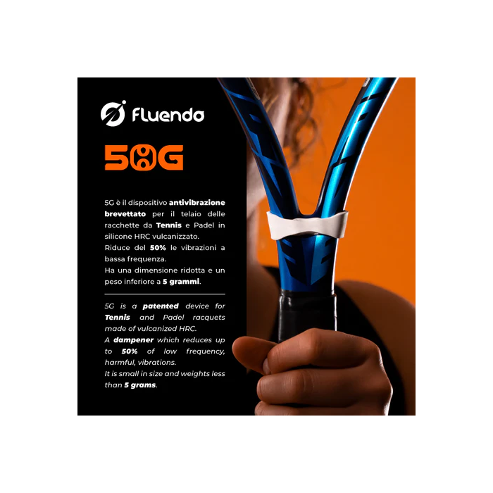 Antivibrante FLUENDO 5G Trasparente Antivibrante FLUENDO 5G Trasparente