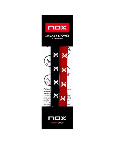 Laccetto Nox SMARTSTRAP Pack x2 Nero e Rosso Laccetto Nox SMARTSTRAP Pack x2 Nero e Rosso