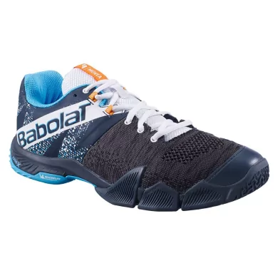 Scarpe Padel Babolat MOVEA Grey/Scuba blu Scarpe Padel Babolat MOVEA Grey/Scuba blu