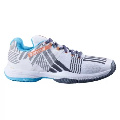 Scarpe Padel BABOLAT SENSA WOMAN WHITE-CANYON SUNSET 2023 Scarpe Padel BABOLAT SENSA WOMAN WHITE-CANYON SUNSET 2023