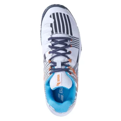 Scarpe Padel BABOLAT SENSA WOMAN WHITE-CANYON SUNSET 2023 Scarpe Padel BABOLAT SENSA WOMAN WHITE-CANYON SUNSET 2023