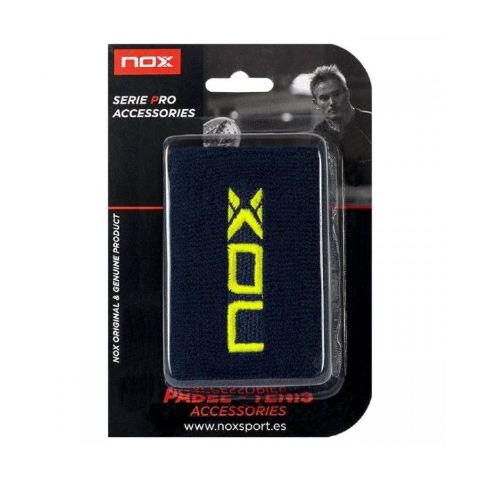 Polsino NOX Corto Blu- Giallo|Fasce - Berretti - Polsini|Nox