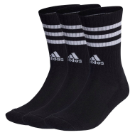 Calzini ADIDAS 3 STRIPES Cushioned BLACK x3