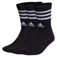 Calzini ADIDAS 3 STRIPES Cushioned BLACK x3