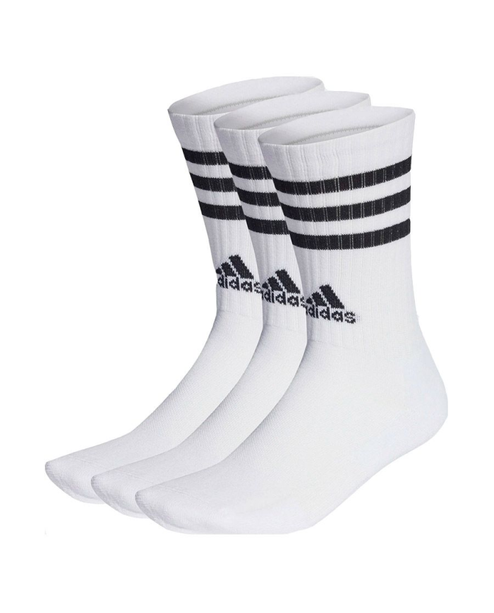 Calzini ADIDAS 3 STRIPES Cushioned WHITE x3
