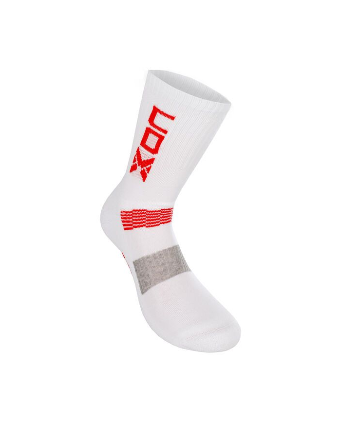 Calzini Nox Lungo WHITE-RED
