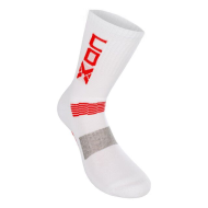 Calzini Nox Lungo WHITE-RED