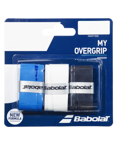 Overgrip MY OVERGRIP Black /White/Blue 3pz