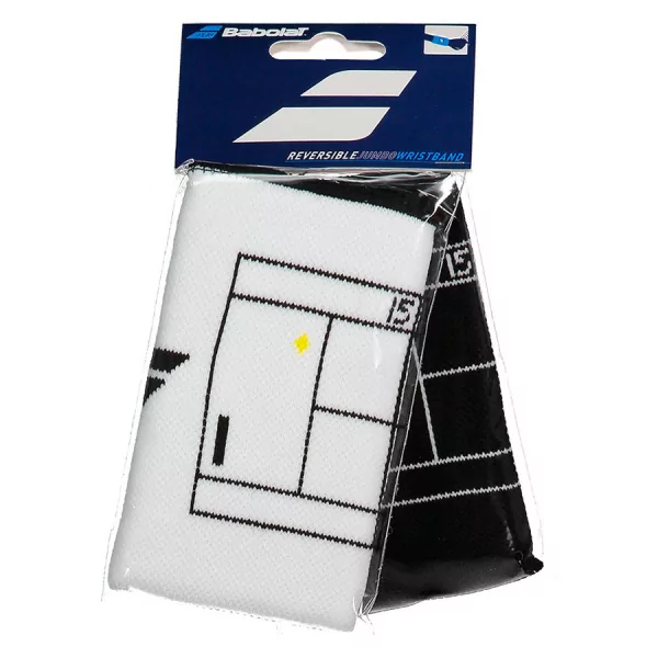 Polsino Babolat LOGO JUMBO NERO Polsino Babolat LOGO JUMBO NERO