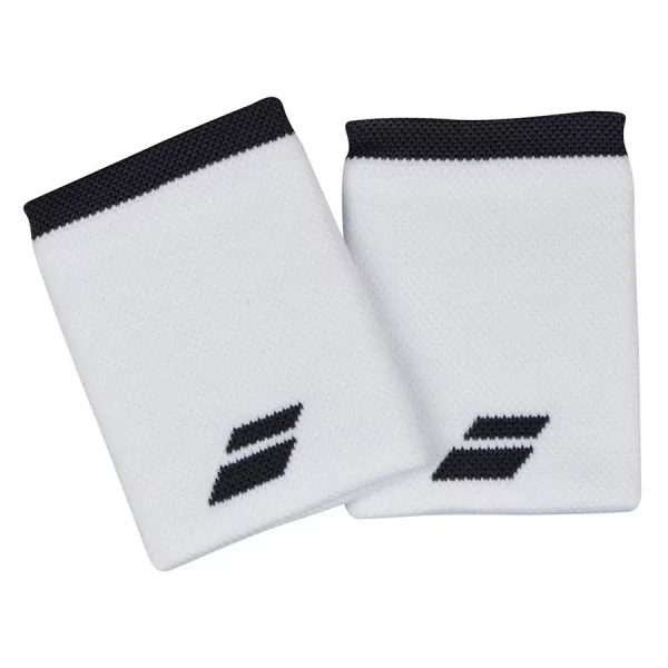 Polsino Babolat LOGO JUMBO BIANCO Polsino Babolat LOGO JUMBO BIANCO