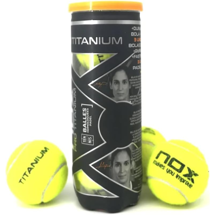 Tube Palline NOX TITANE 3 pièces Tube Palline NOX TITANE 3 pièces