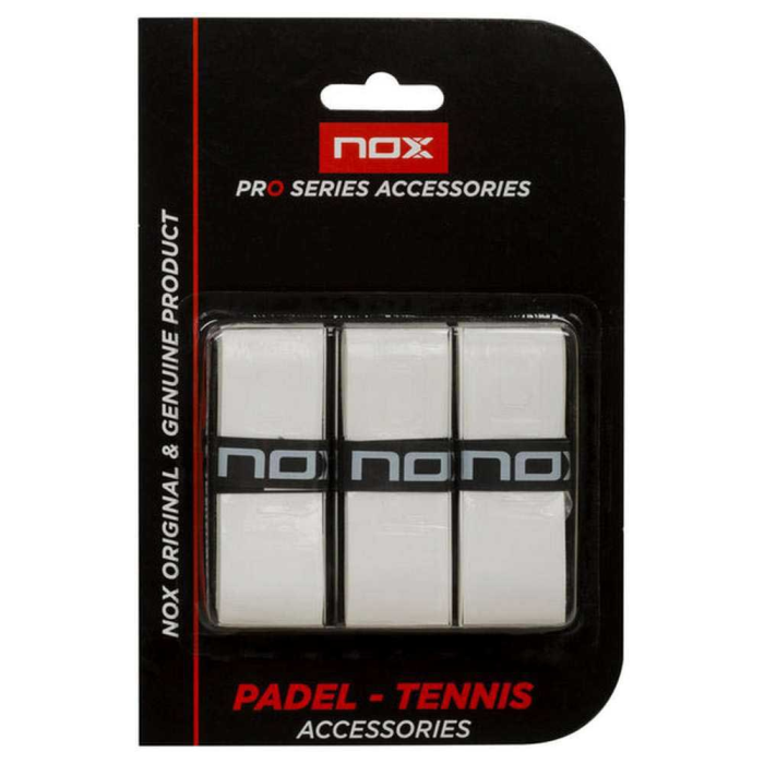 Overgrip Nox White 3pz|Grip e Overgrip|Nox Overgrip Nox White 3pz|Grip e Overgrip|Nox
