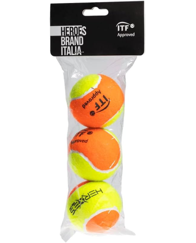 Balle Beach Tennis 3pz Heros's HEROESBALL Balle Beach Tennis 3pz Heros's HEROESBALL