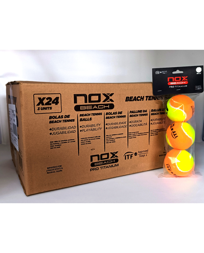 Scatola Nox Palline Beach 3x24