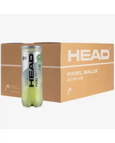 Scatola Palline Padel Head PADEL PRO - 24 TUBI Scatola Palline Padel Head PADEL PRO - 24 TUBI