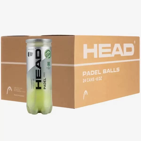 Scatola Palline Padel Head PADEL PRO - 24 TUBI Scatola Palline Padel Head PADEL PRO - 24 TUBI
