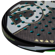 LOK CARB-ON FLOW BLACK/GREEN|Racchette padel LOK|Lok Sports