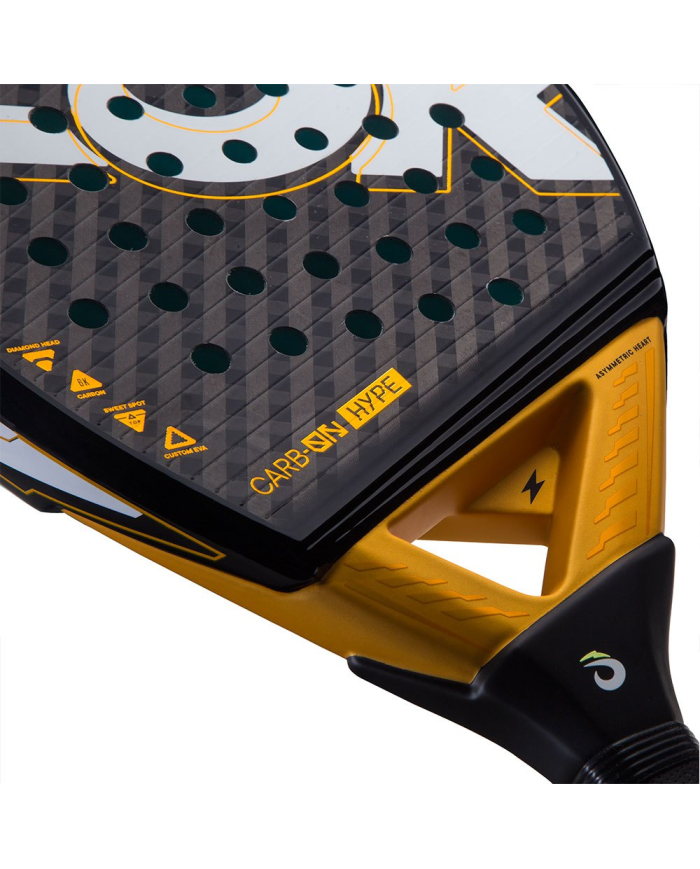LOK CARB-ON HYPE BLACK/YELLOW