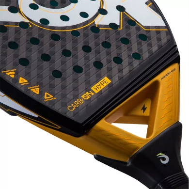 LOK CARB-ON HYPE BLACK/YELLOW LOK CARB-ON HYPE BLACK/YELLOW