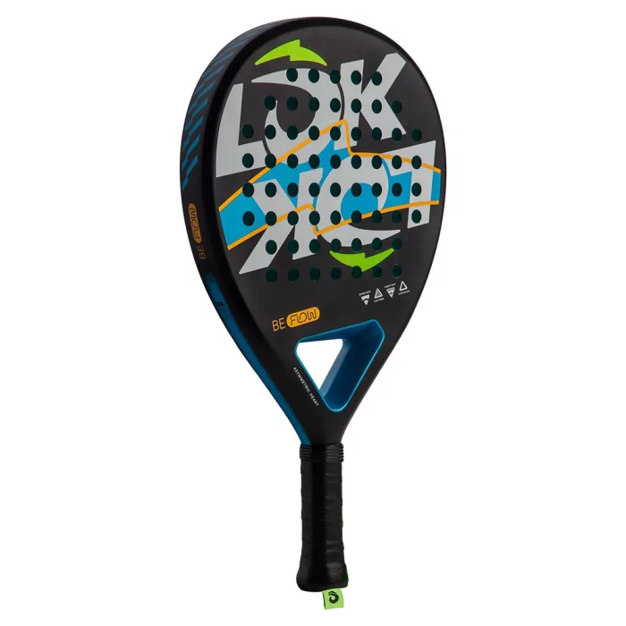 LOK BE FLOW BLACK/BLUE|Racchette padel LOK|Lok Sports