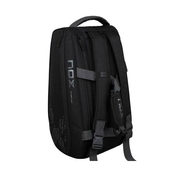 Bolsa de pádel Nox Street Series negra/gris Bolsa de pádel Nox Street Series negra/gris