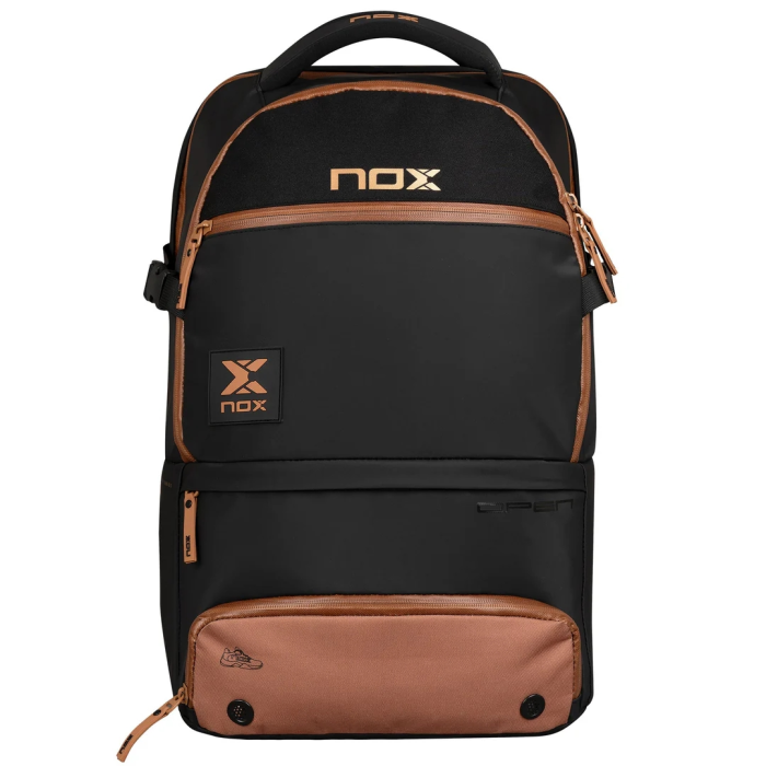 Nox Luxury Open Series Schwarz/Braun Rucksack