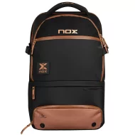 Mochila negra y marrón Nox Luxury Open Series Mochila negra y marrón Nox Luxury Open Series