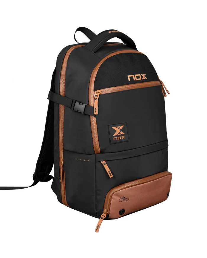 Nox Luxury Open Series Black/Brown BackPack