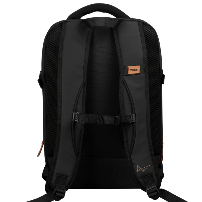Mochila Nox Luxury Open Series Preta/Marrom