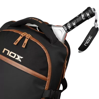 Mochila Nox Luxury Open Series Preta/Marrom Mochila Nox Luxury Open Series Preta/Marrom