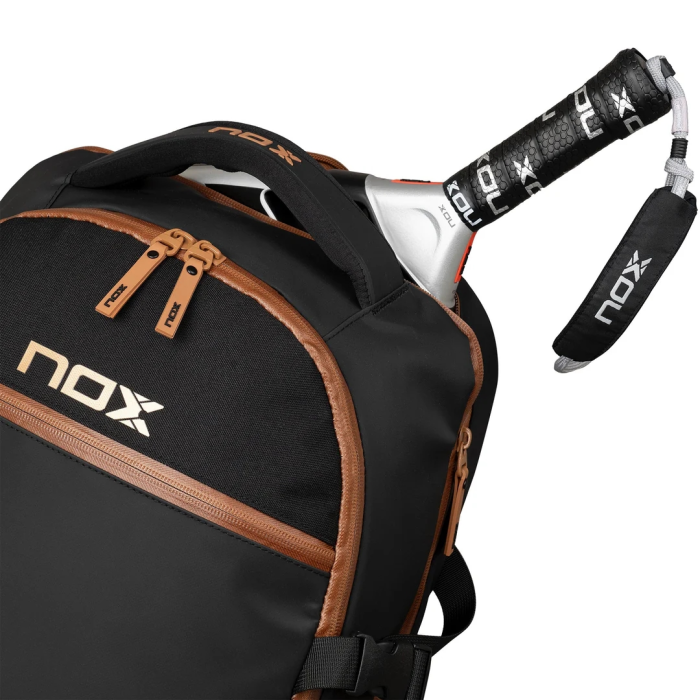 Nox Luxury Open Series Schwarz/Braun Rucksack