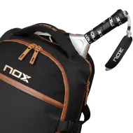 Mochila negra y marrón Nox Luxury Open Series Mochila negra y marrón Nox Luxury Open Series