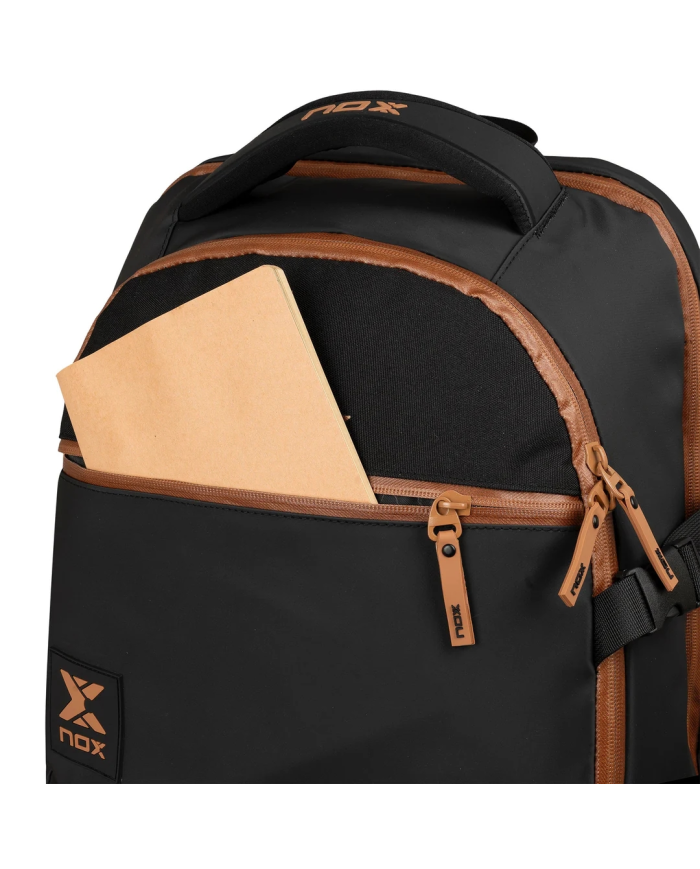 Nox Luxury Open Series Schwarz/Braun Rucksack